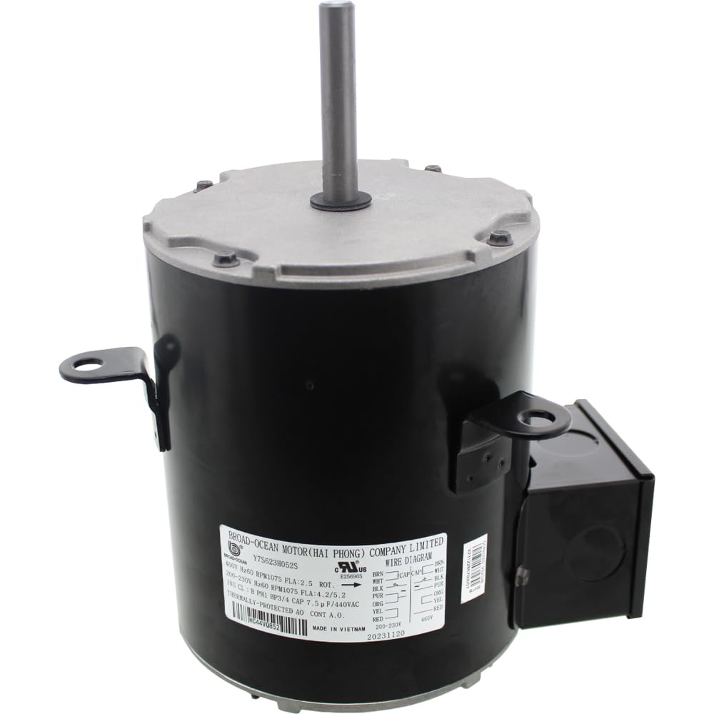 HC44VL852C - Carrier OEM Upgraded Replacement Condenser Fan Motor